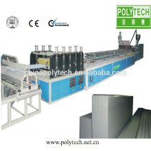 ISO estándar del CE plástico PVC doble pared hueca hoja /Machine de línea de producción de co-extrusión de material para techos